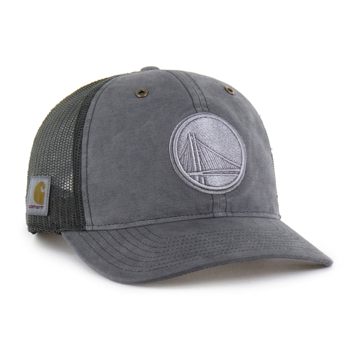 GOLDEN STATE WARRIORS CARHARTT DYED '47 TRUCKER RF RELAXED FIT