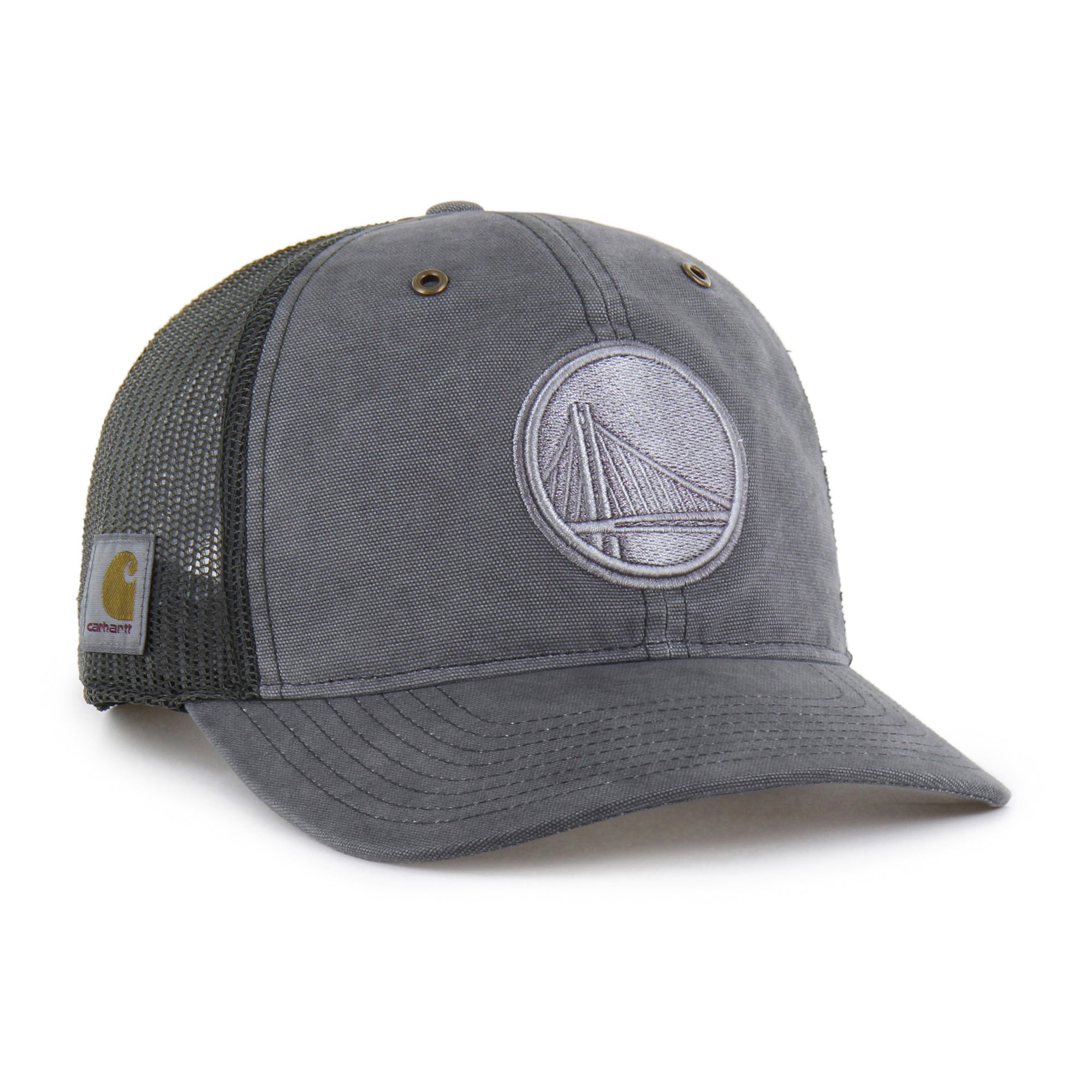 GOLDEN STATE WARRIORS CARHARTT DYED '47 TRUCKER RF RELAXED FIT
