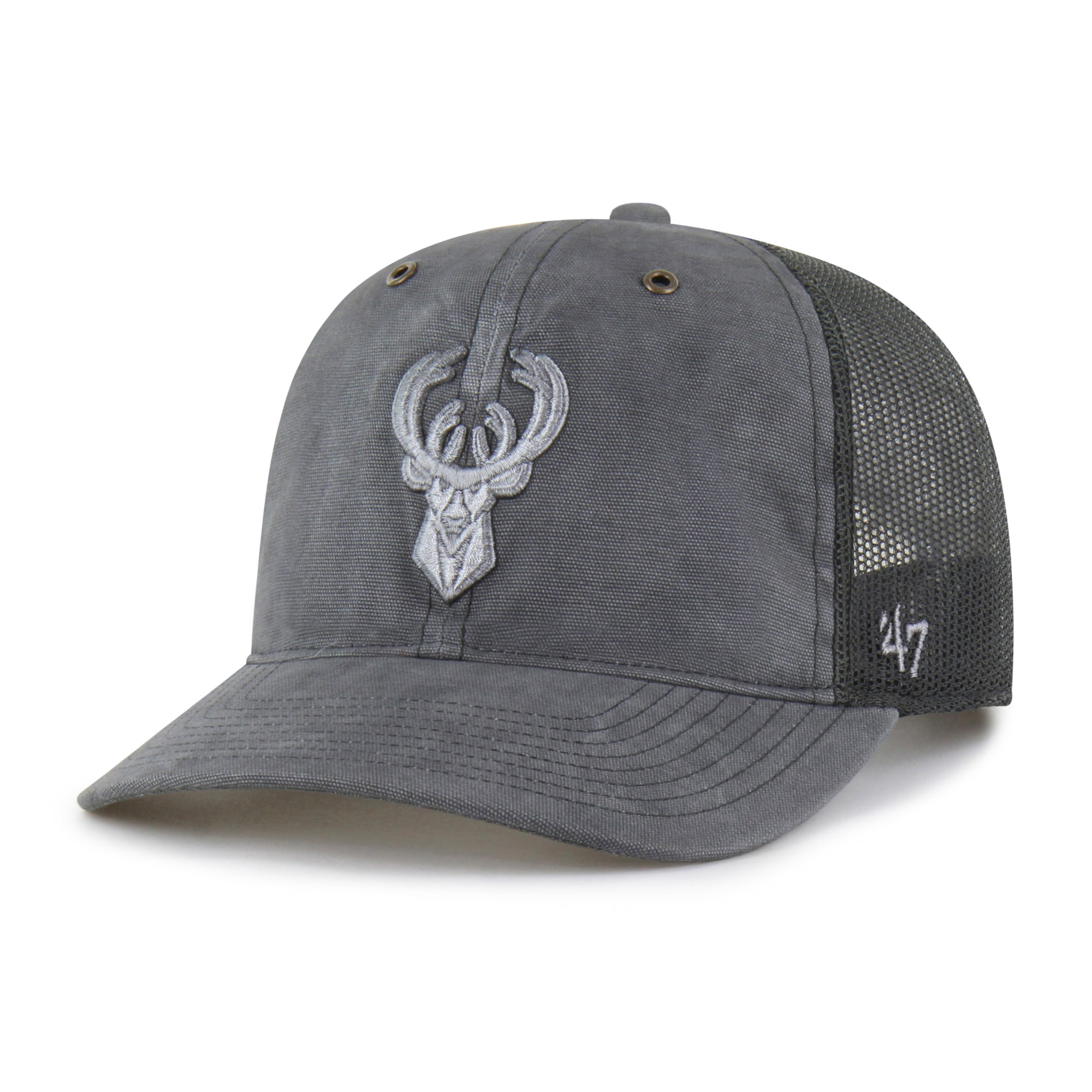 MILWAUKEE BUCKS CARHARTT DYED '47 TRUCKER RF RELAXED FIT