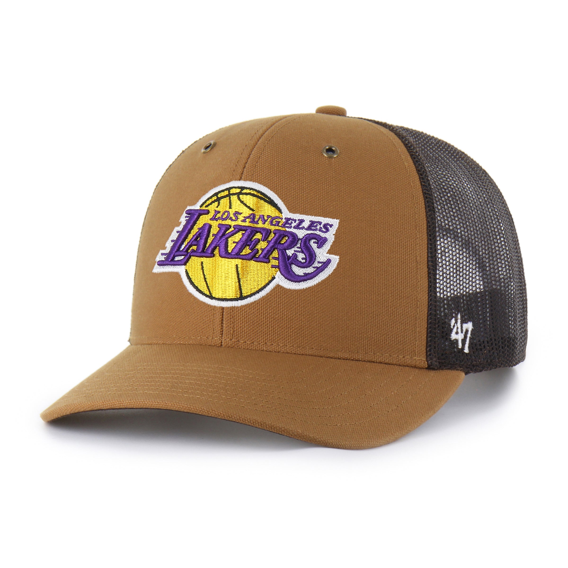 LOS ANGELES LAKERS CARHARTT '47 TRUCKER - Brown