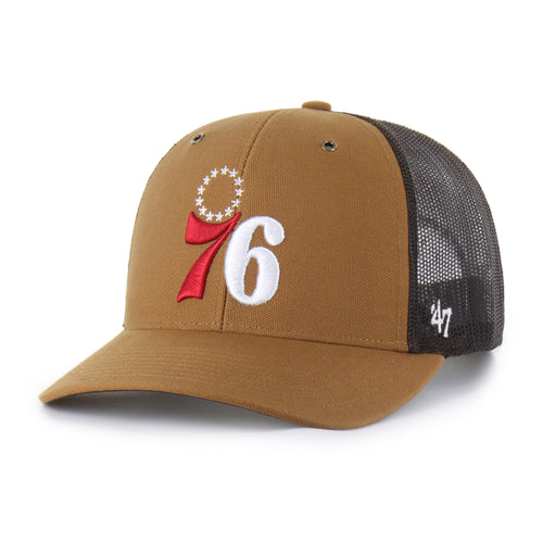 PHILADELPHIA 76ERS CARHARTT '47 TRUCKER
