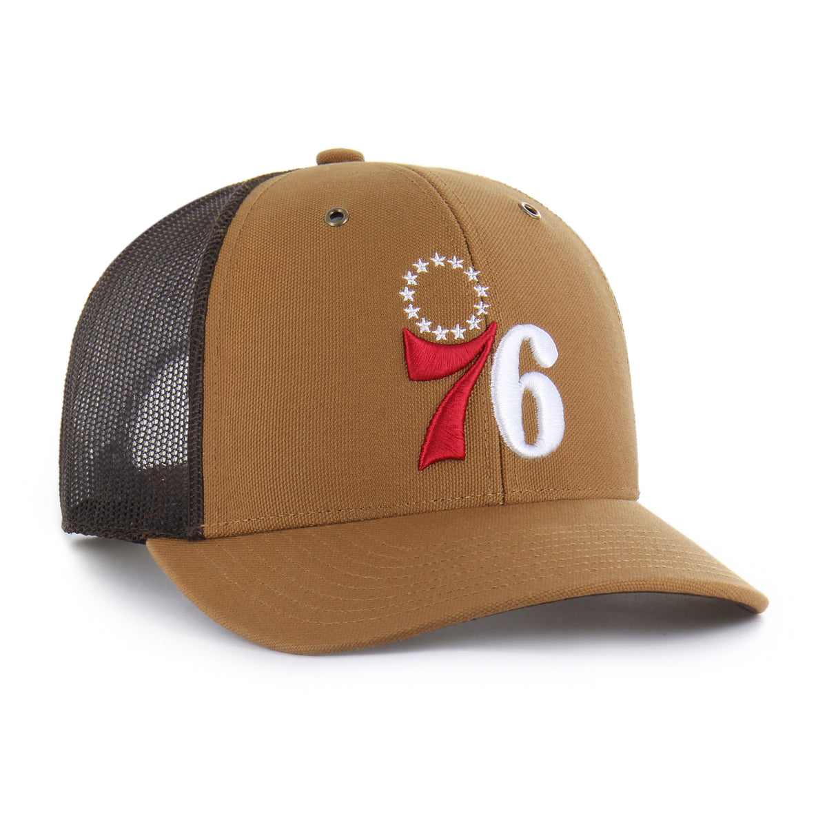 PHILADELPHIA 76ERS CARHARTT '47 TRUCKER