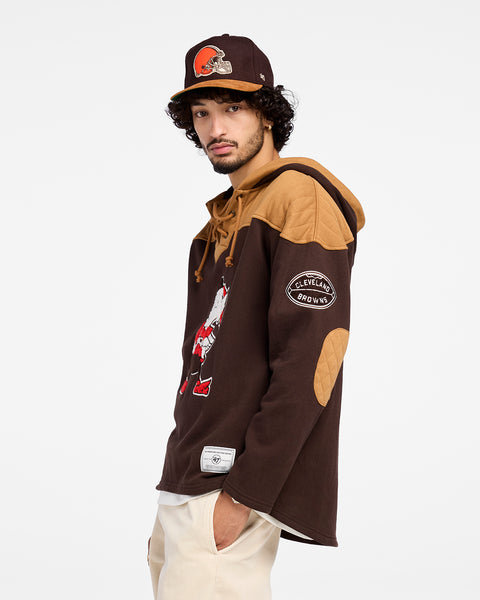 CLEVELAND BROWNS HISTORIC FLANNAGAN '47 WINGBACK LACER