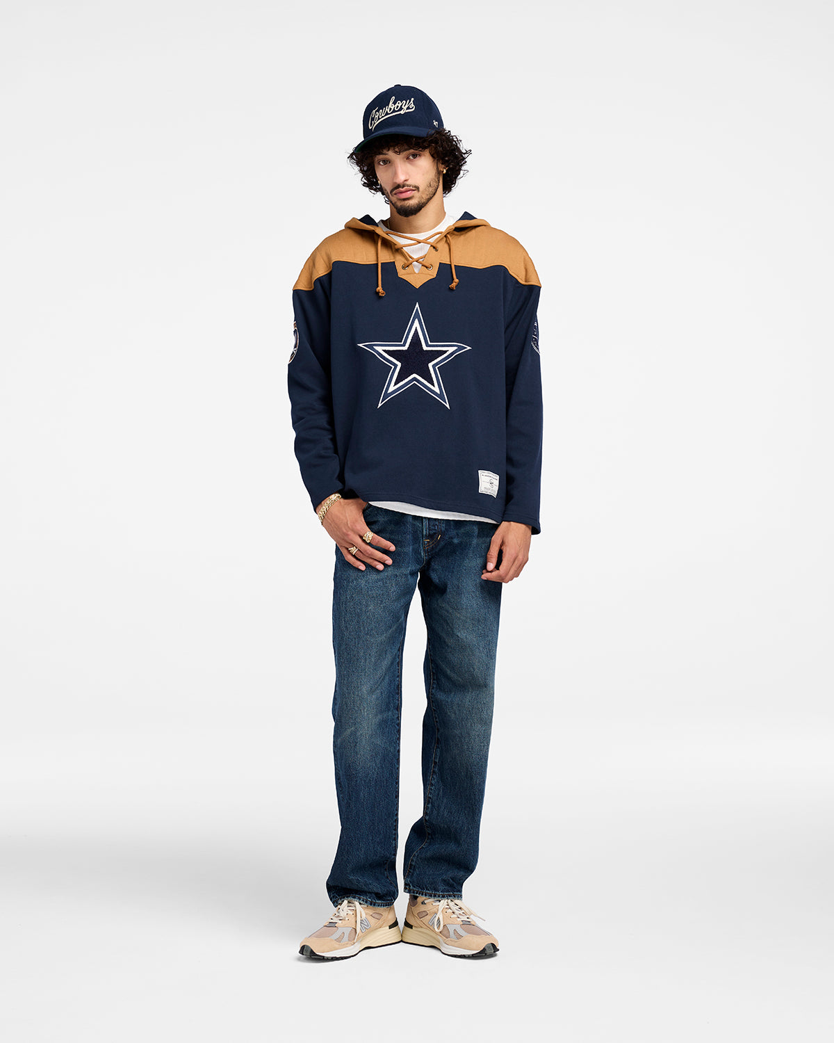 DALLAS COWBOYS FLANNAGAN '47 WINGBACK LACER