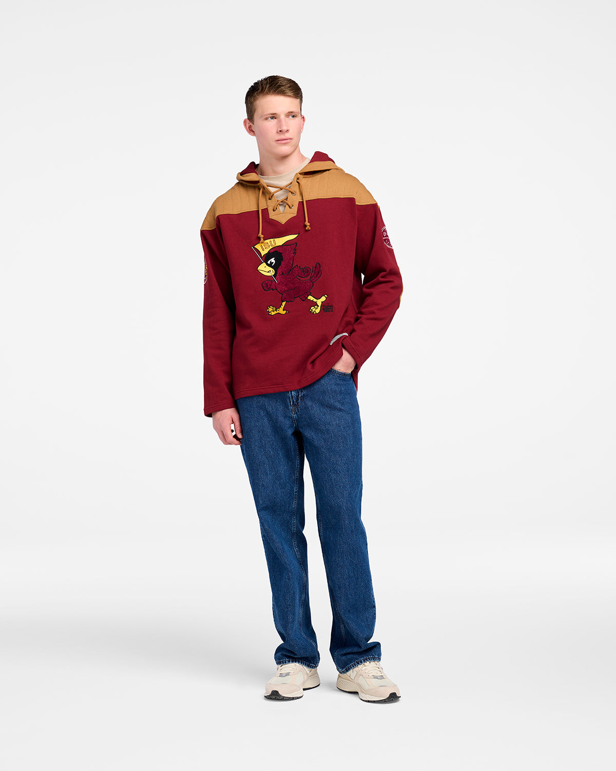 IOWA STATE CYCLONES VINTAGE FLANNAGAN '47 WINGBACK LACER