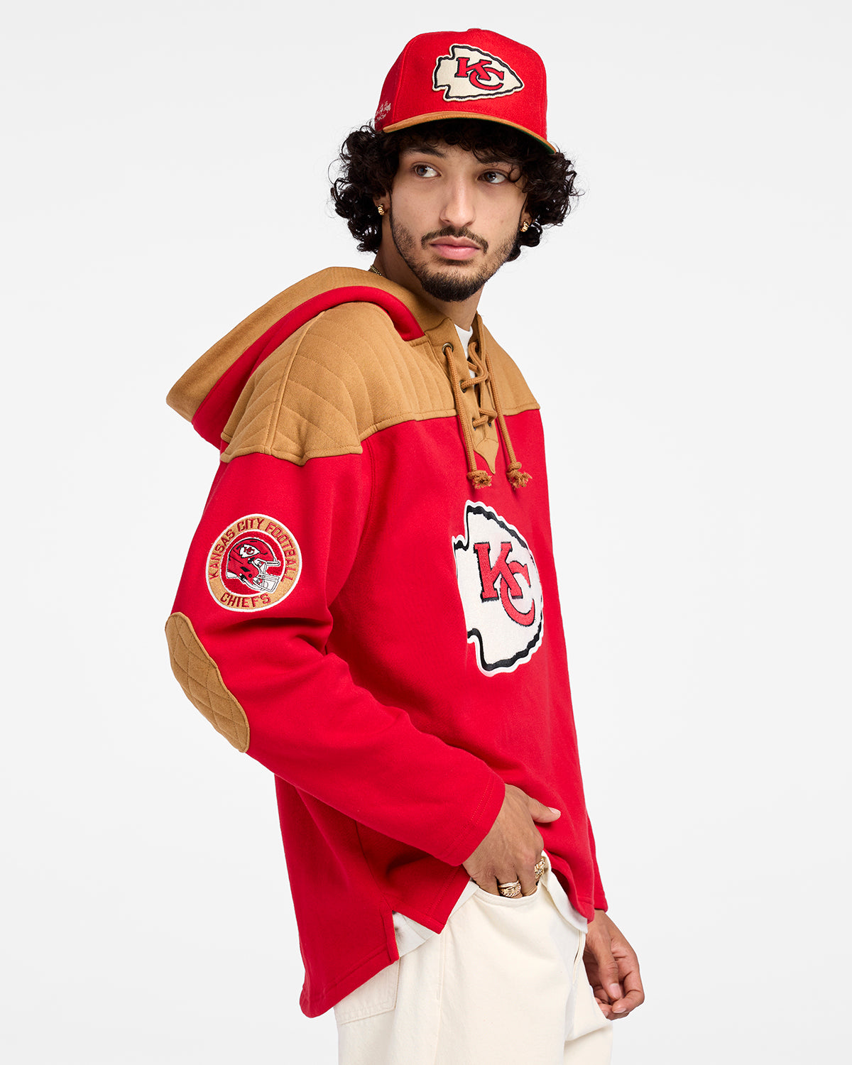 KANSAS CITY CHIEFS FLANNAGAN '47 WINGBACK LACER