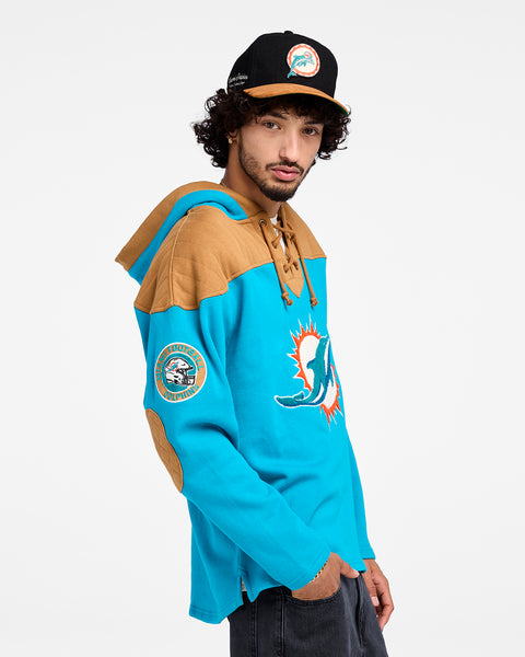 MIAMI DOLPHINS FLANNAGAN '47 WINGBACK LACER