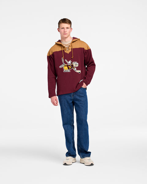 MINNESOTA GOLDEN GOPHERS VINTAGE FLANNAGAN '47 WINGBACK LACER