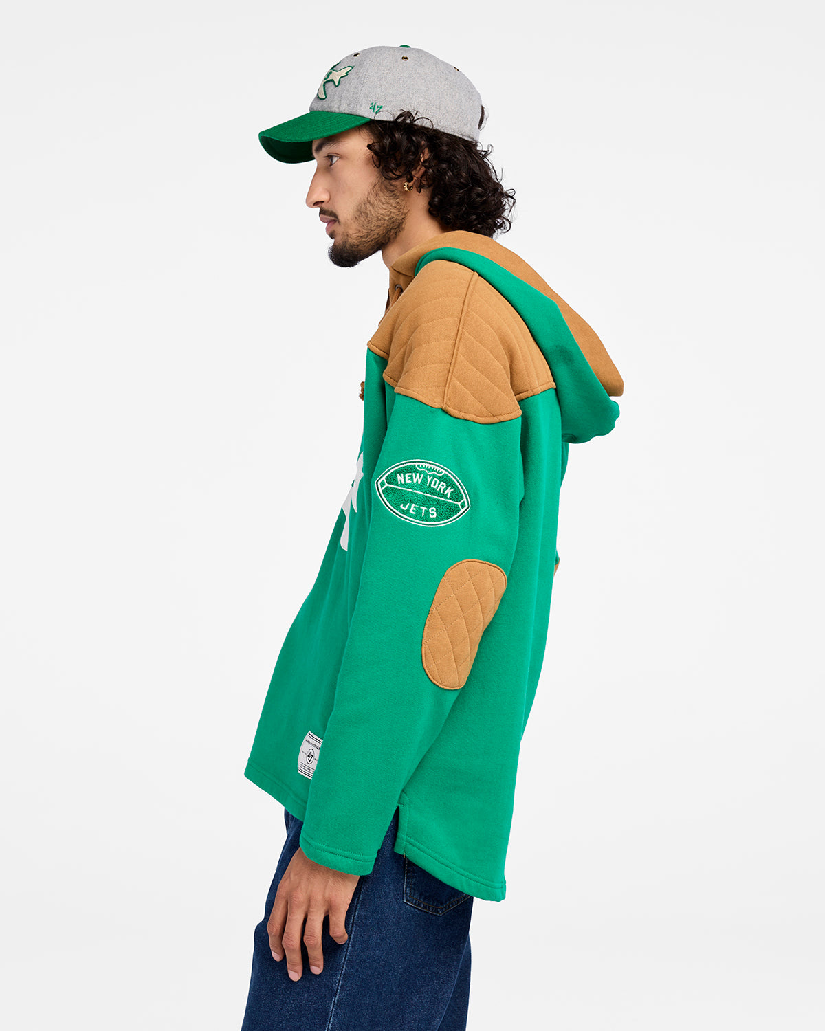 NEW YORK JETS HISTORIC FLANNAGAN '47 WINGBACK LACER