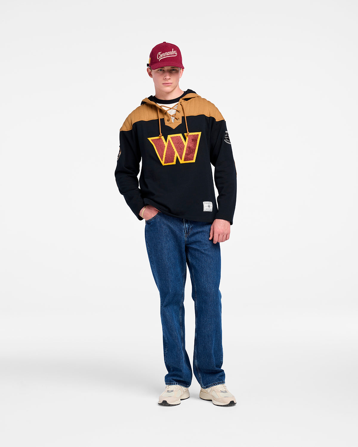 WASHINGTON COMMANDERS FLANNAGAN '47 WINGBACK LACER