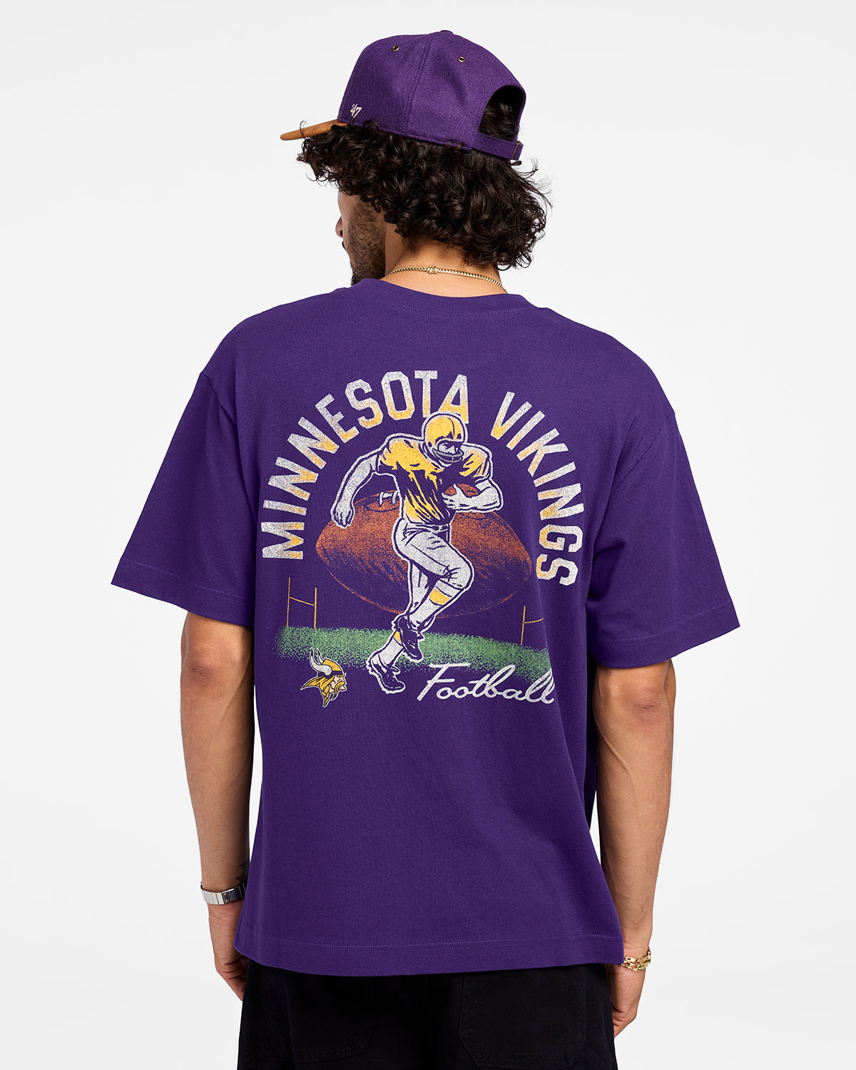 MINNESOTA VIKINGS GAME ON '47 FOUNDATION TEE