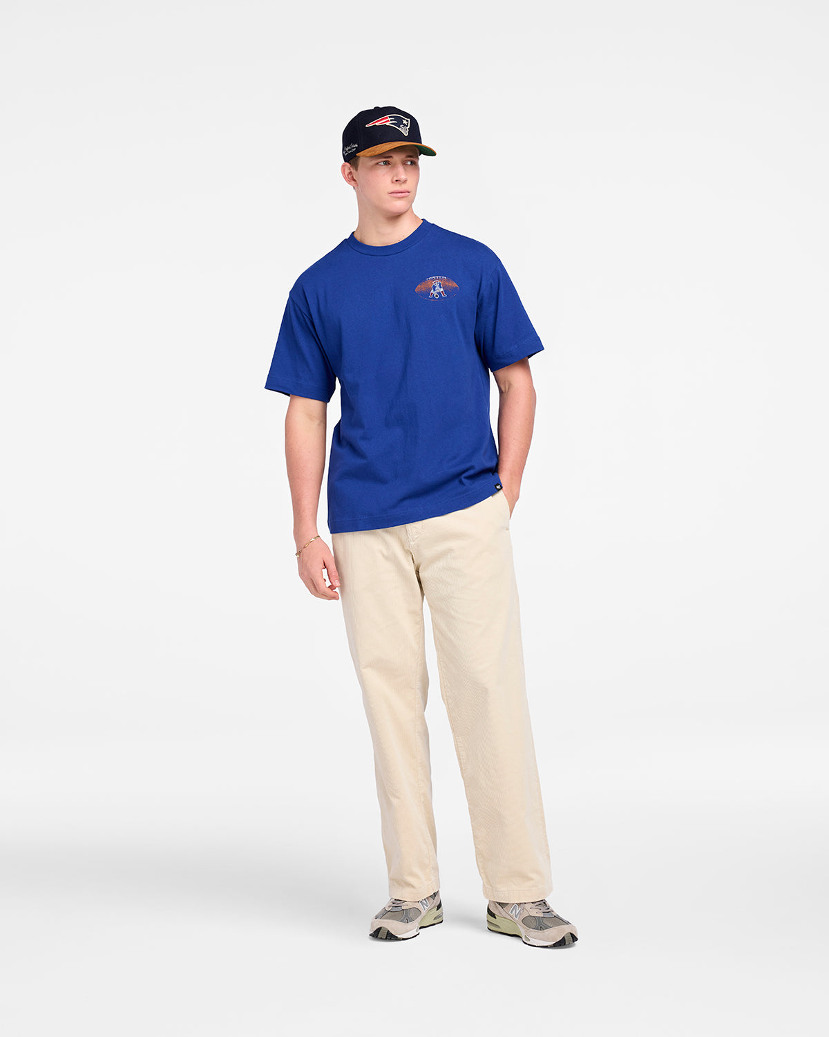 NEW ENGLAND PATRIOTS HISTORIC GAME ON '47 FOUNDATION TEE
