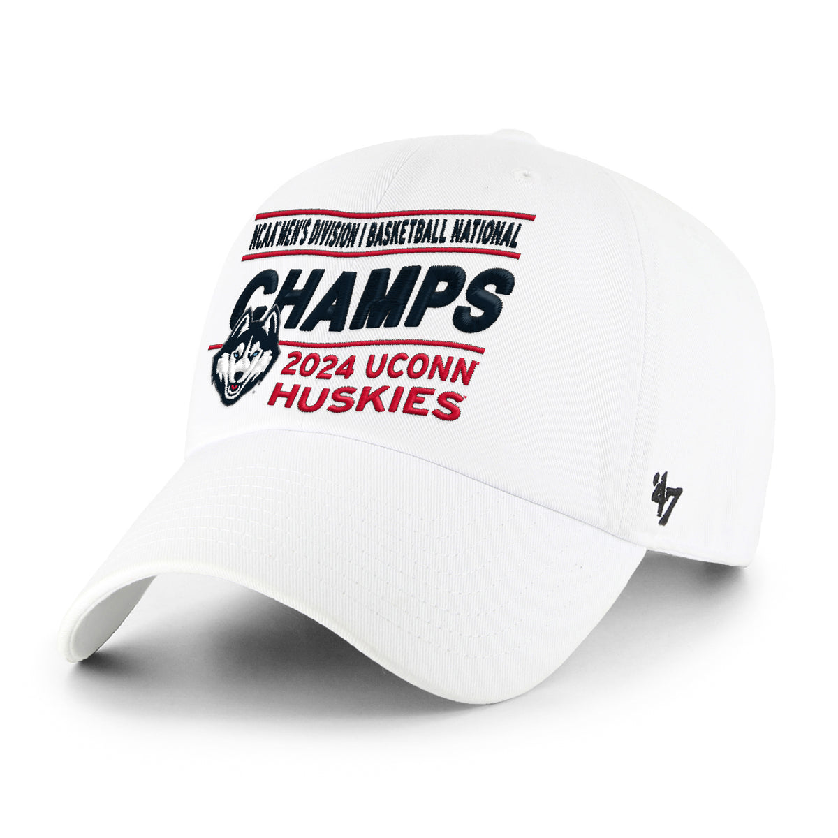 CONNECTICUT HUSKIES UCONN NCAA NATIONAL CHAMPIONS WAVE '47 CLEAN UP
