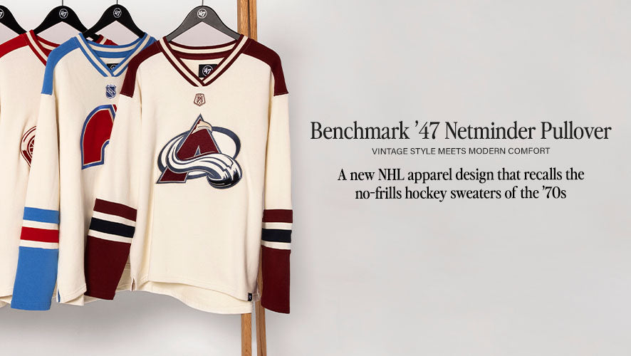 WASHINGTON CAPITALS BENCHMARK NETMINDER '47 PULLOVER