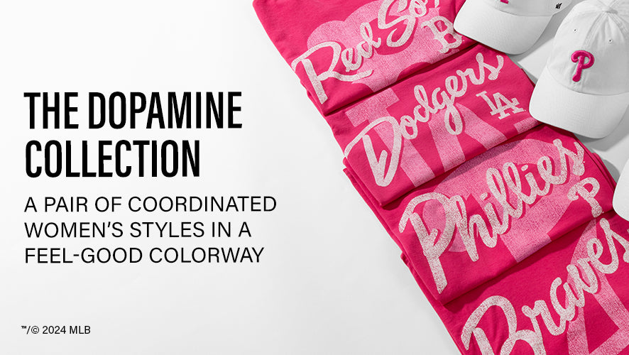 The Dopamine Collection. A pair of coordinated women's styles in a feel-good colorway. 