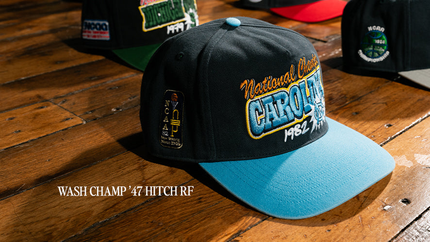 Trophy Case March Madness Collection Wash Champ '47 Hitch RF.