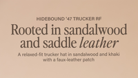 MIAMI DOLPHINS HIDEBOUND '47 TRUCKER RF RELAXED FIT