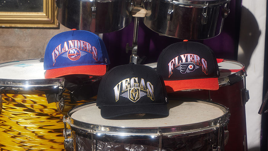 Hard-hitting looks from a hard-hitting era. Retro Ice. '90's inspired NHL styles with authentic logos, eye-catching designs, and premium finishes.