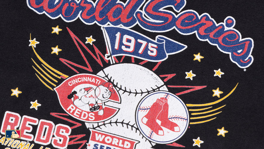 OAKLAND ATHLETICS VS. LOS ANGELES DODGERS DUELING WORLD SERIES '47 FRANKLIN TEE