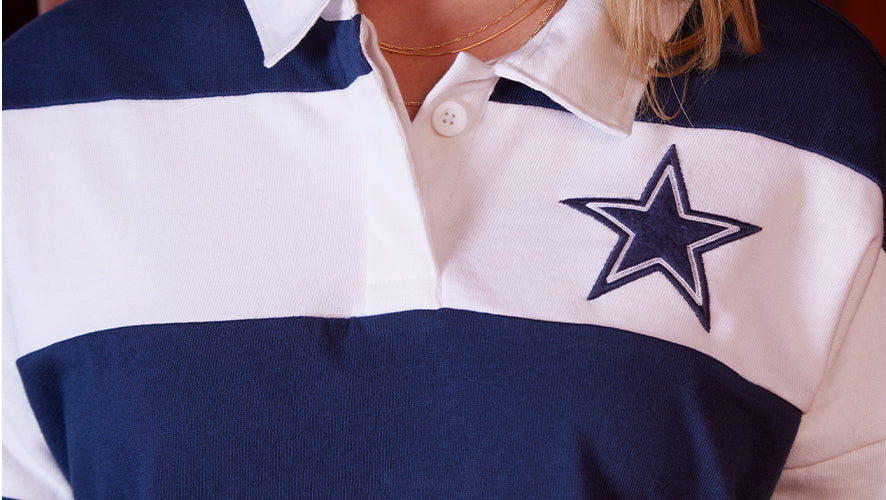 Dallas Cowboys Clubhouse Hall '47 Raven Rugby Womens