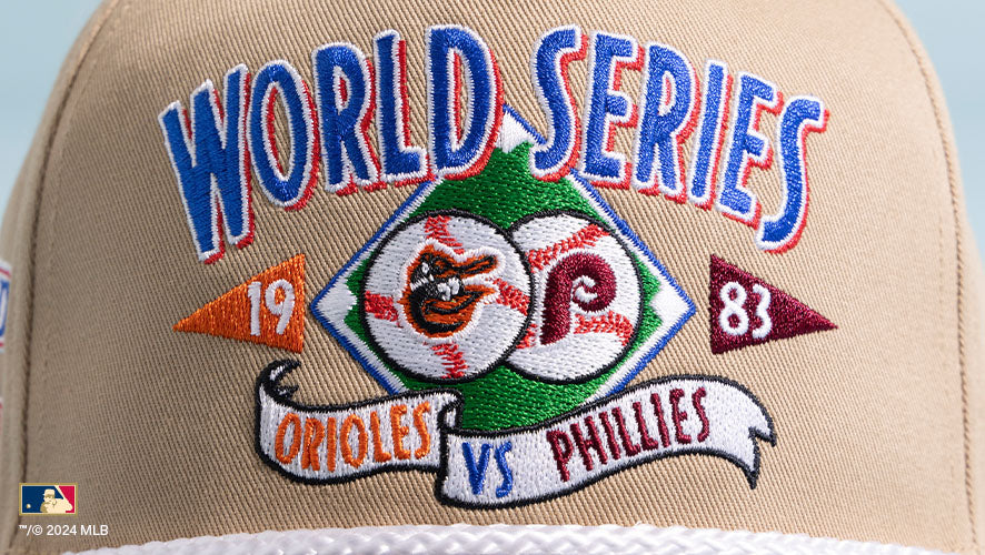 OAKLAND ATHLETICS VS. LOS ANGELES DODGERS DUELING WORLD SERIES '47 FRANKLIN TEE