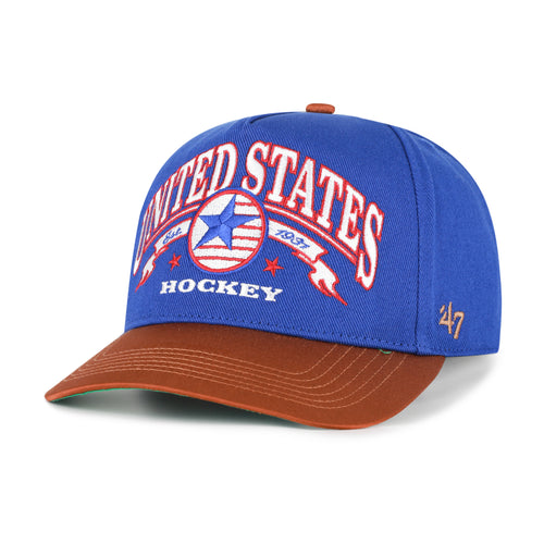 USA HOCKEY VINTAGE SPLIT BANNER '47 HITCH