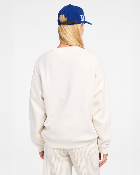 DUKE BLUE DEVILS ARCH CLOUD '47 OVERSIZED CREW WOMENS