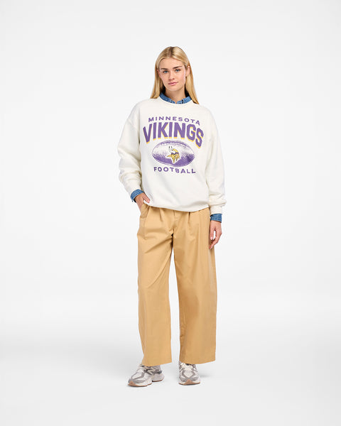 MINNESOTA VIKINGS ARCH CLOUD '47 OVERSIZED CREW WOMENS