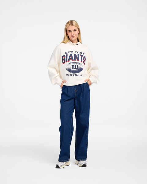 NEW YORK GIANTS HISTORIC ARCH CLOUD '47 OVERSIZED CREW WOMENS