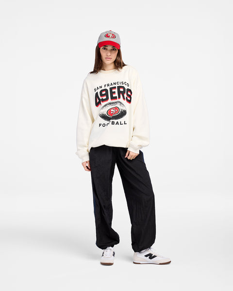 SAN FRANCISCO 49ERS ARCH CLOUD '47 OVERSIZED CREW WOMENS