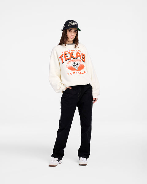 TEXAS LONGHORNS VINTAGE ARCH CLOUD '47 OVERSIZED CREW WOMENS