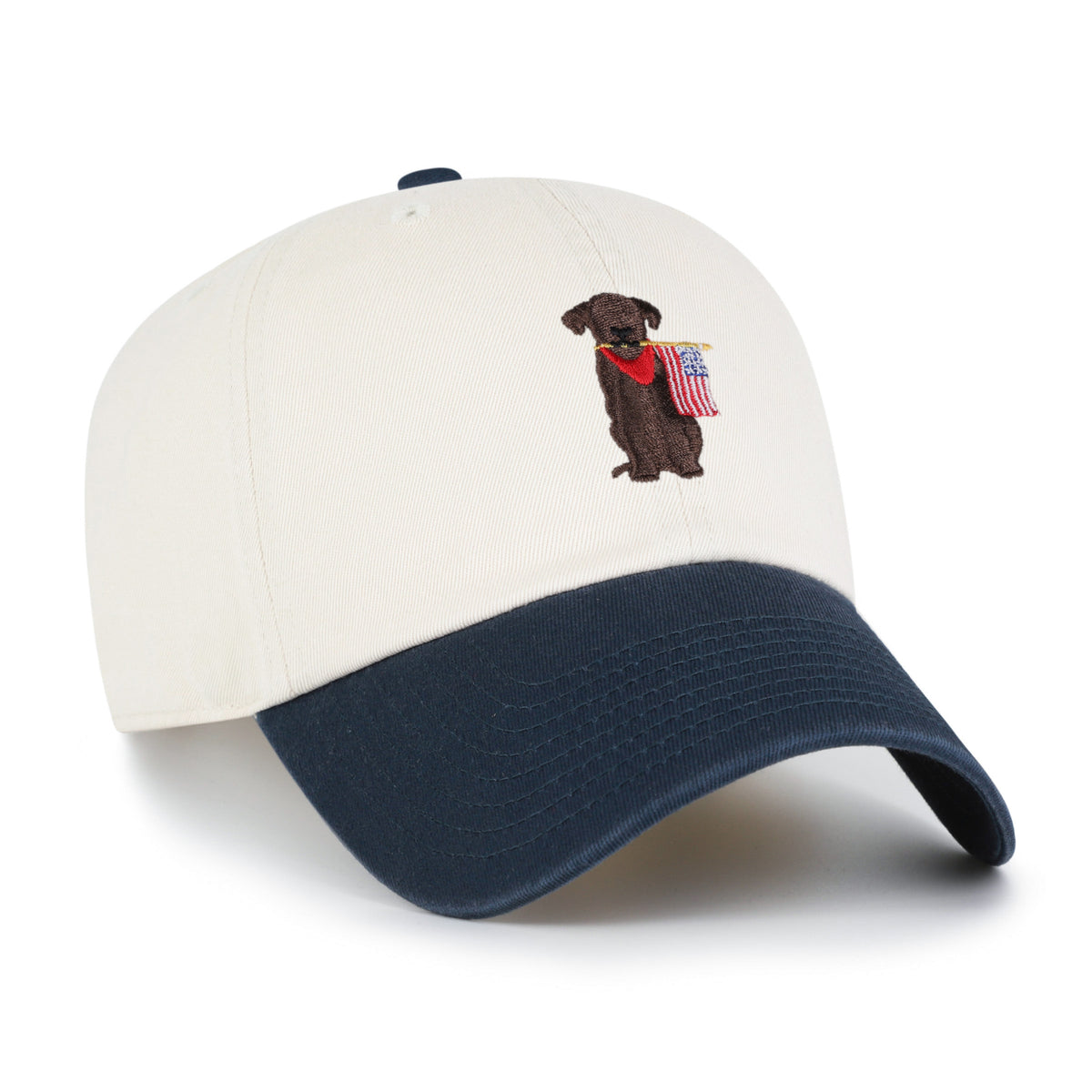 Chocolate Lab Two Tone '47 Clean Up