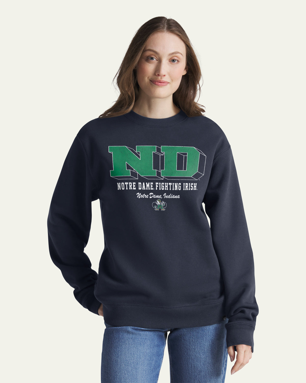 NOTRE DAME FIGHTING IRISH STANDING TALL '47 EVERYDAY CREW