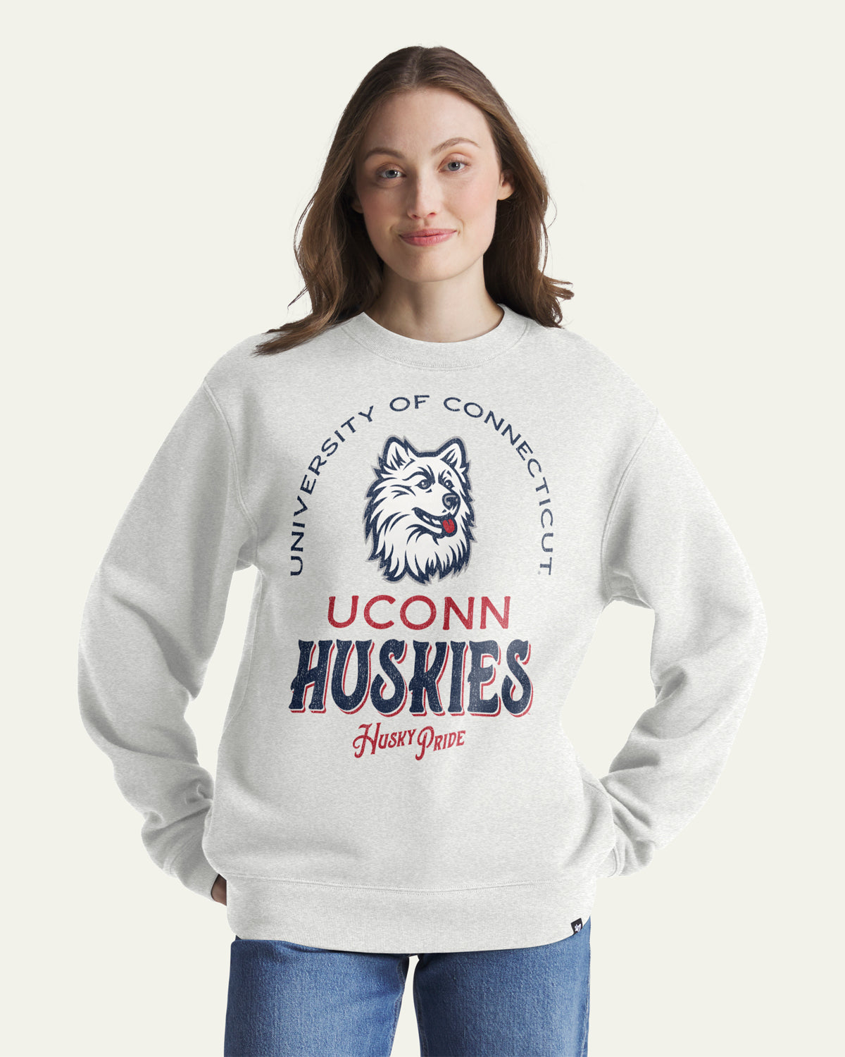 CONNECTICUT HUSKIES UCONN VINTAGE JUGGLETOSS '47 EVERYDAY CREW