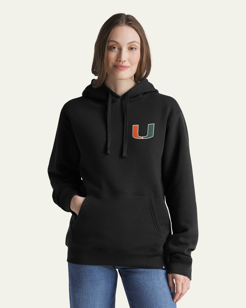 MIAMI HURRICANES GAME MARK BACKER '47 EVERYDAY HOOD