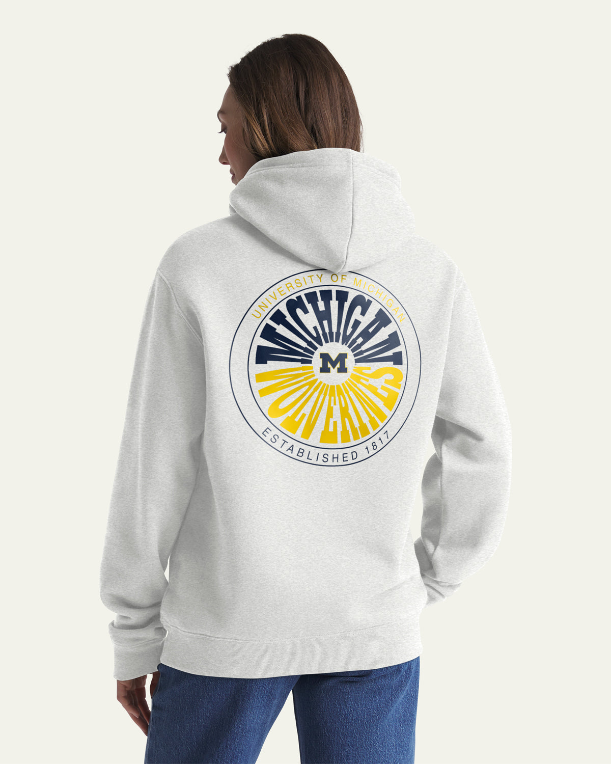 MICHIGAN WOLVERINES WARPSTYLE '47 EVERYDAY HOOD