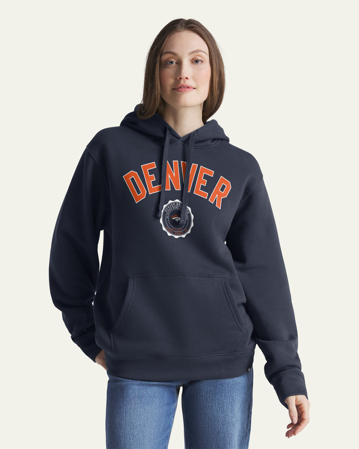 DENVER BRONCOS CREST BEND '47 EVERYDAY HOOD