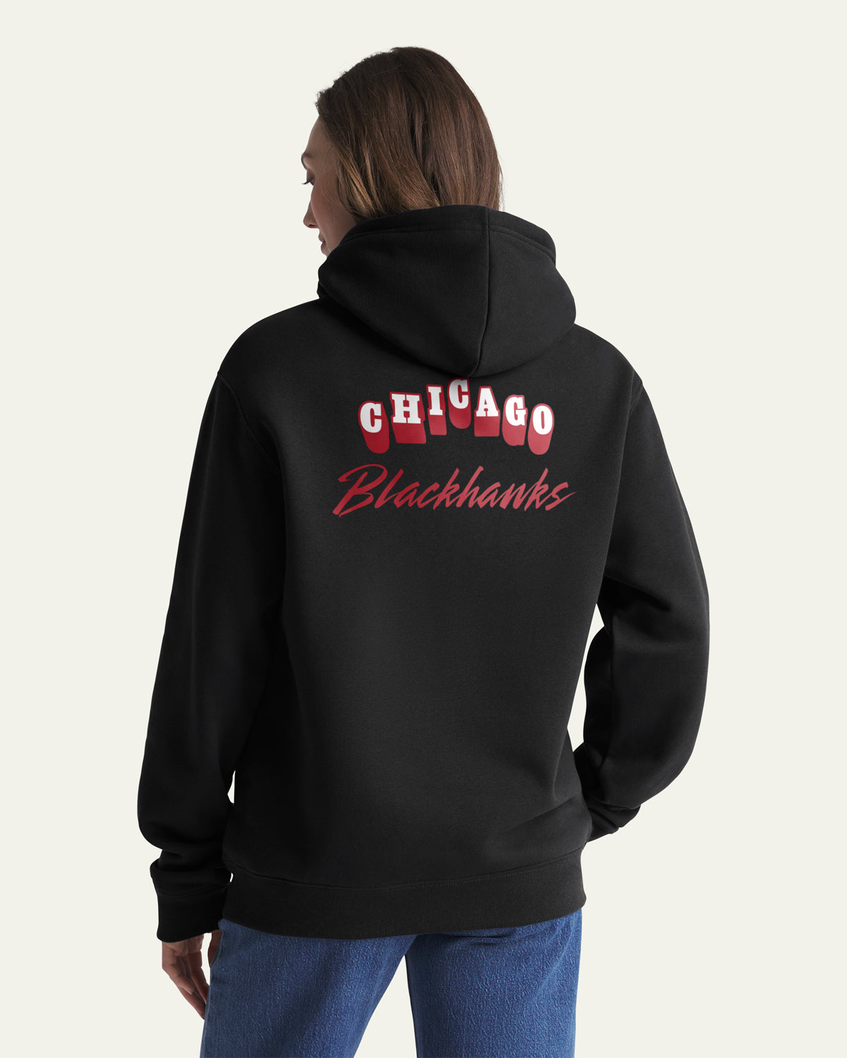 CHICAGO BLACKHAWKS GAME MARK BACKER '47 EVERYDAY HOOD