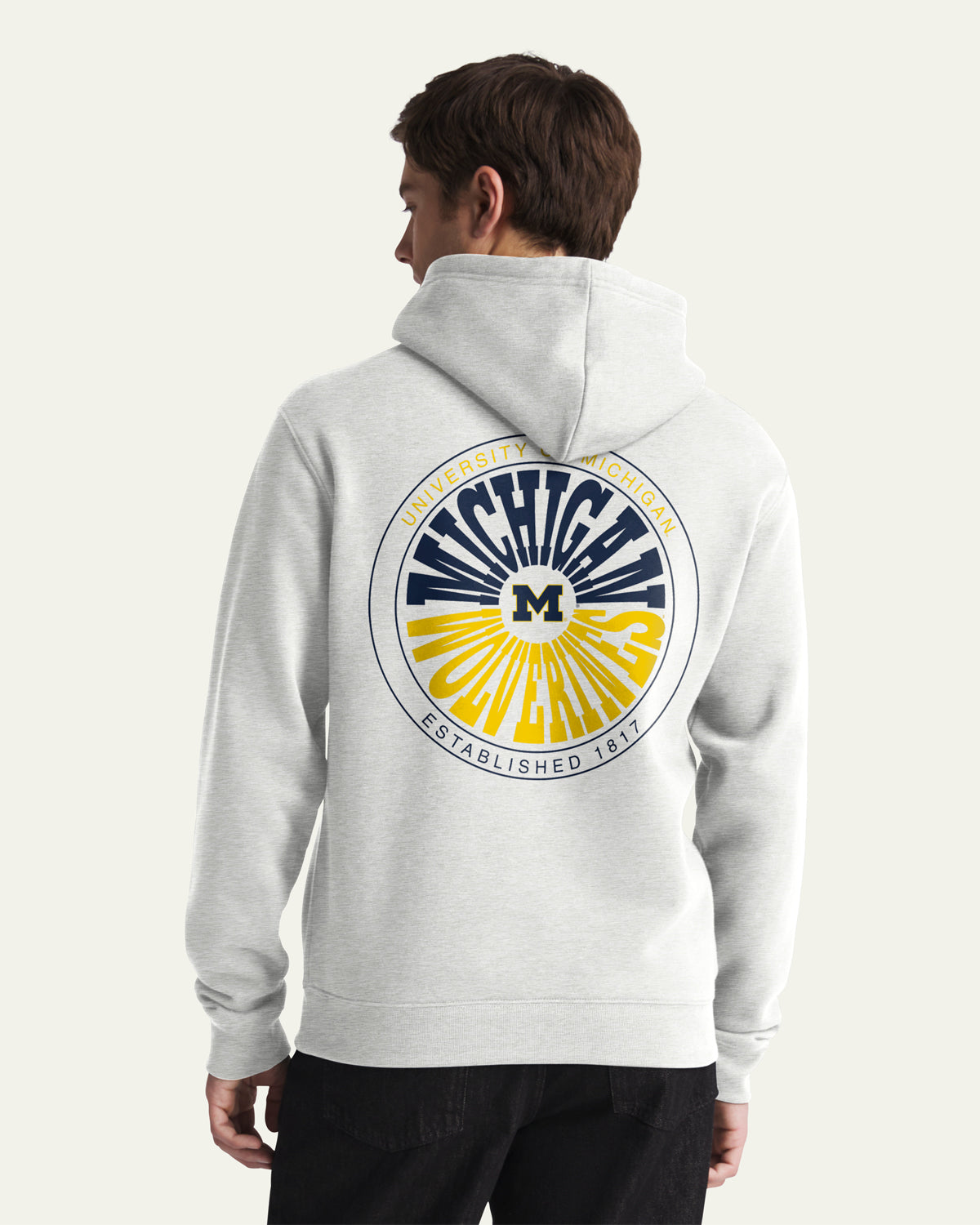 MICHIGAN WOLVERINES WARPSTYLE '47 EVERYDAY HOOD