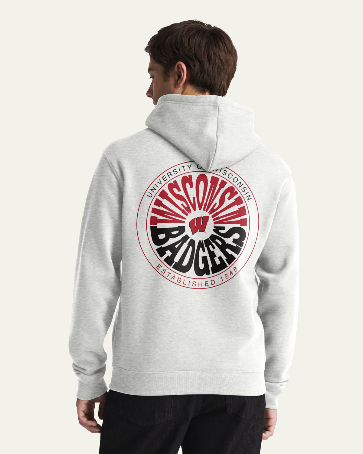 WISCONSIN BADGERS WARPSTYLE '47 EVERYDAY HOOD
