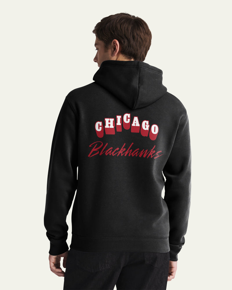 CHICAGO BLACKHAWKS GAME MARK BACKER '47 EVERYDAY HOOD