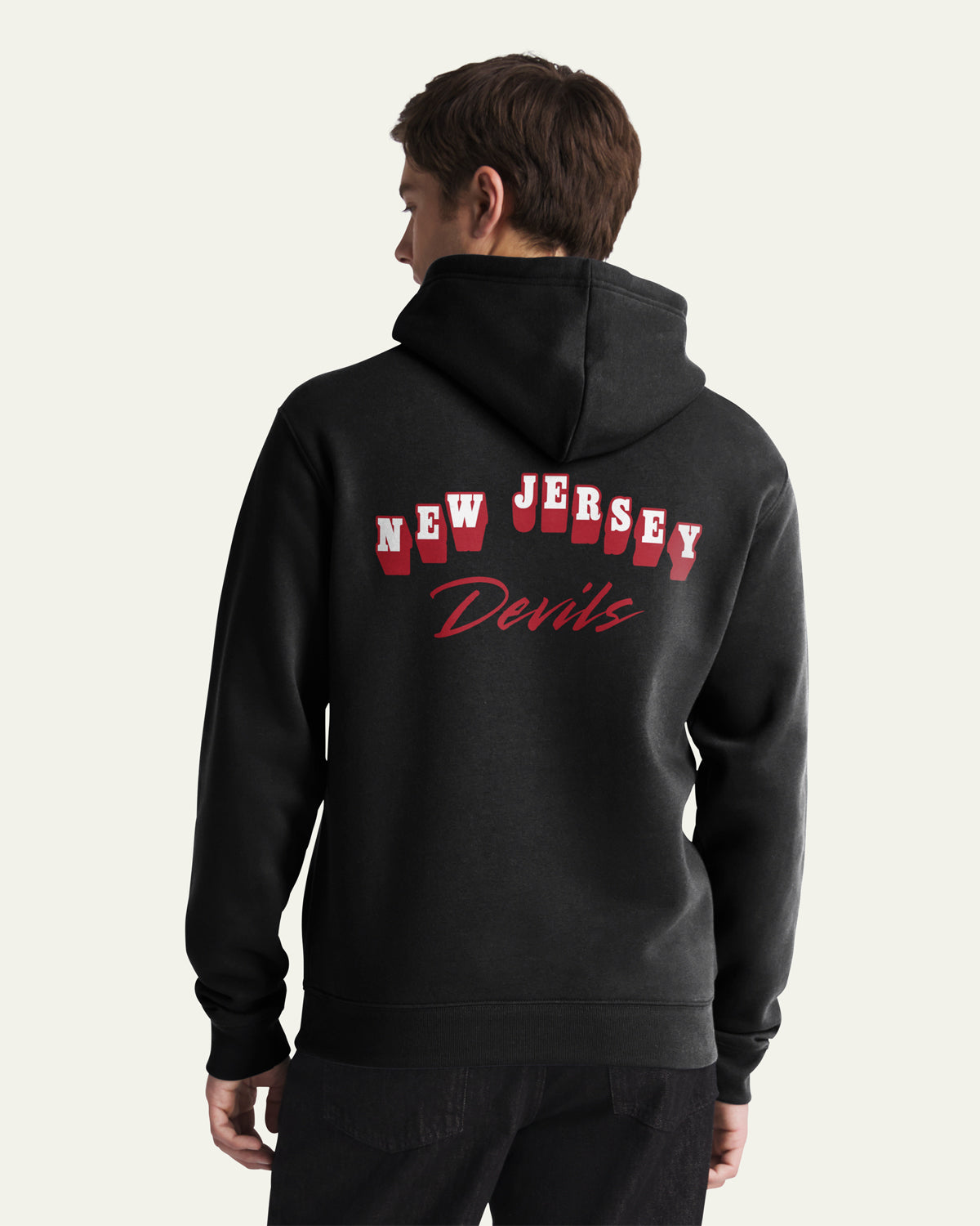 NEW JERSEY DEVILS GAME MARK BACKER '47 EVERYDAY HOOD