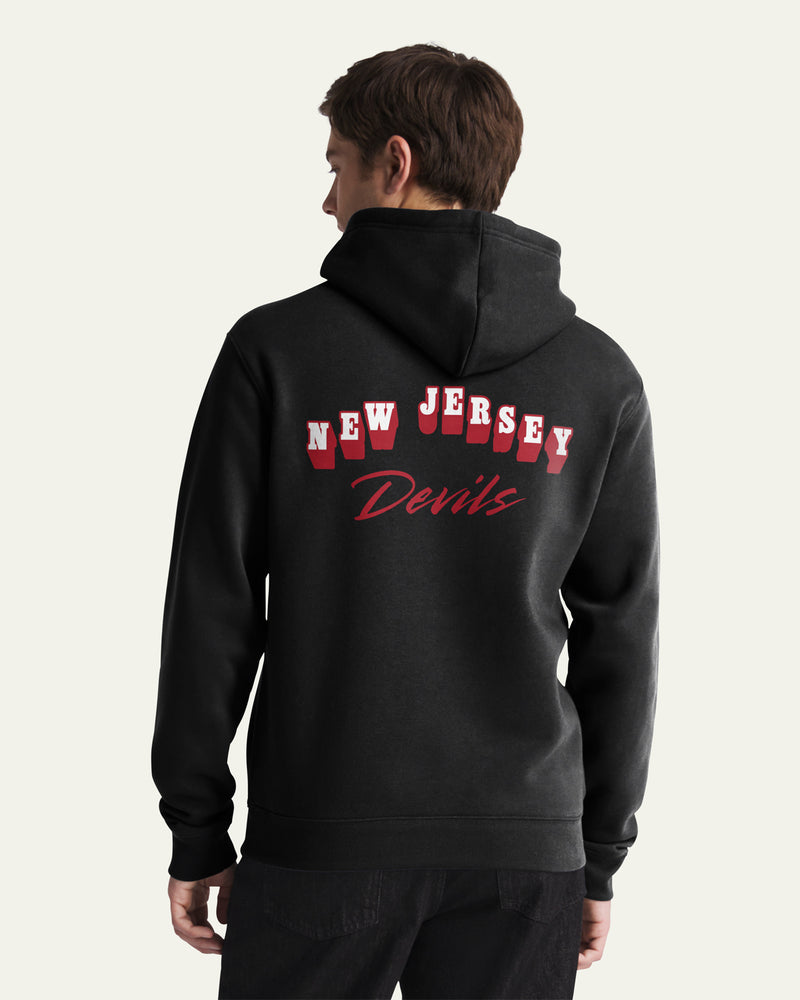 NEW JERSEY DEVILS GAME MARK BACKER '47 EVERYDAY HOOD