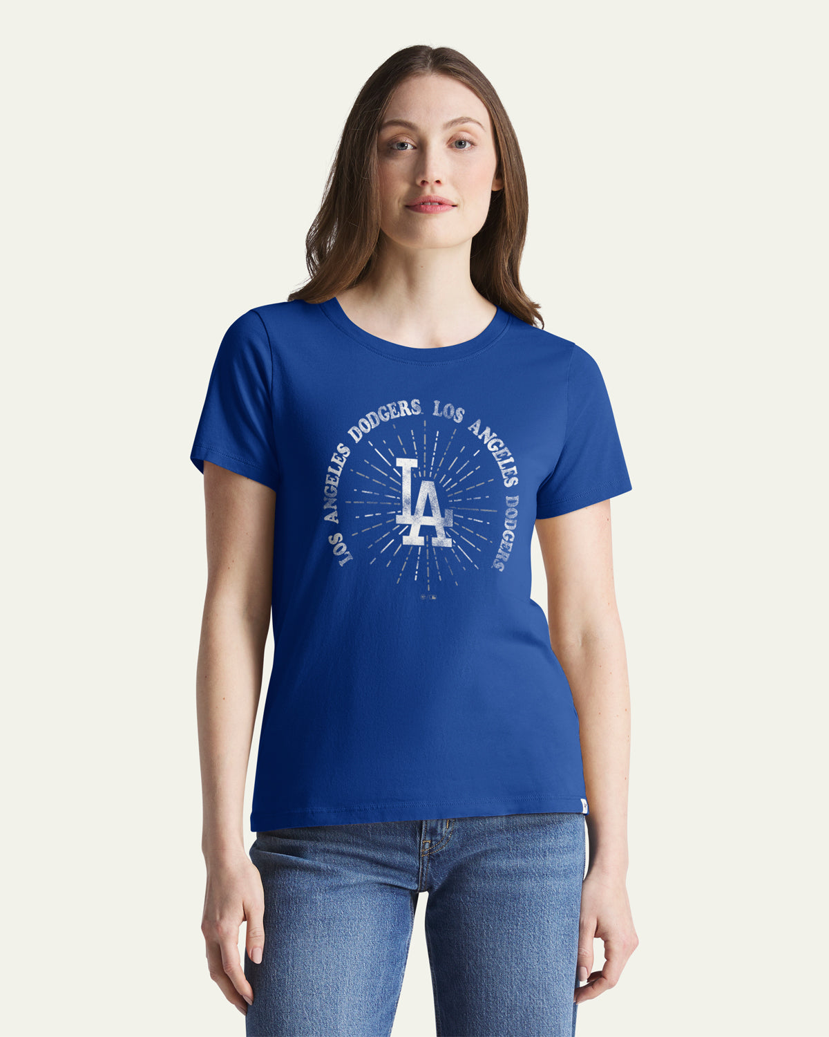 LOS ANGELES DODGERS SHINE LINES '47 WOMEN'S EVERYDAY TEE
