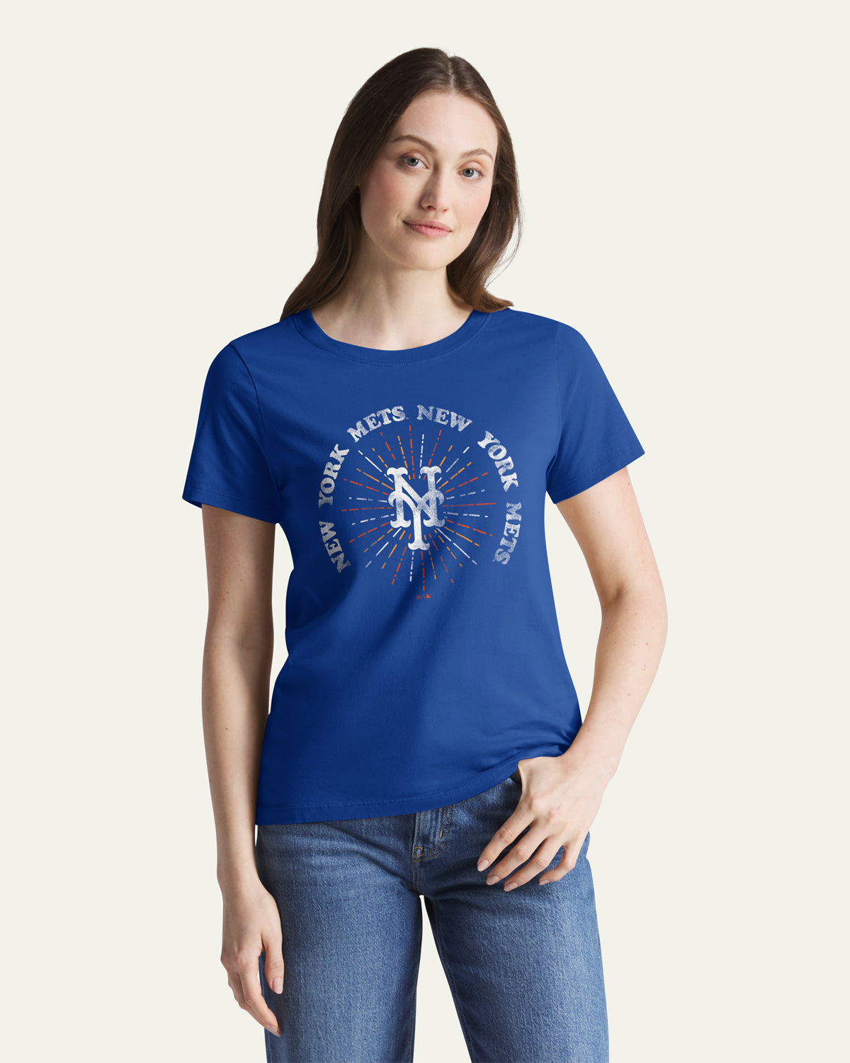 NEW YORK METS SHINE LINES '47 WOMEN'S EVERYDAY TEE