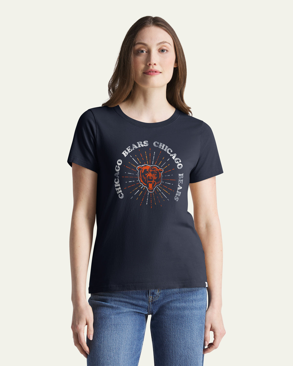 CHICAGO BEARS SHINE LINES '47 WOMEN'S EVERYDAY TEE