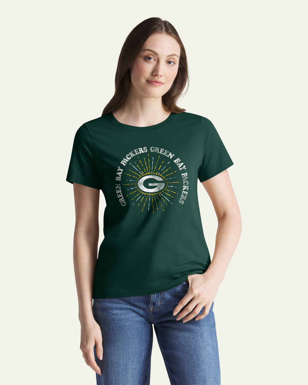 GREEN BAY PACKERS SHINE LINES '47 WOMEN'S EVERYDAY TEE