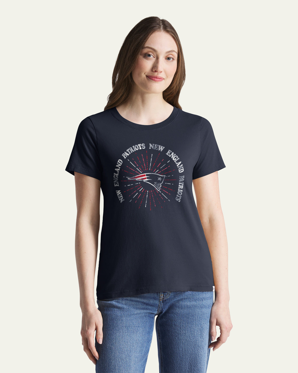 NEW ENGLAND PATRIOTS SHINE LINES '47 WOMEN'S EVERYDAY TEE