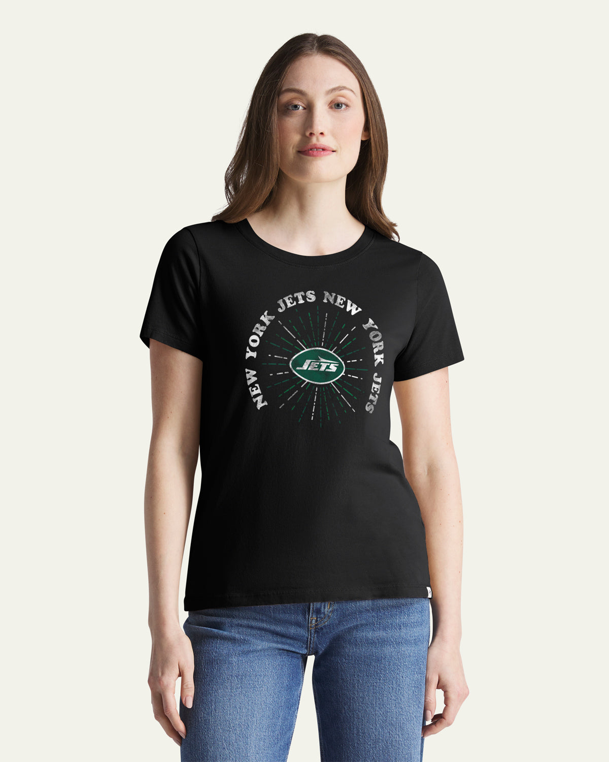 NEW YORK JETS SHINE LINES '47 EVERYDAY TEE WOMEN