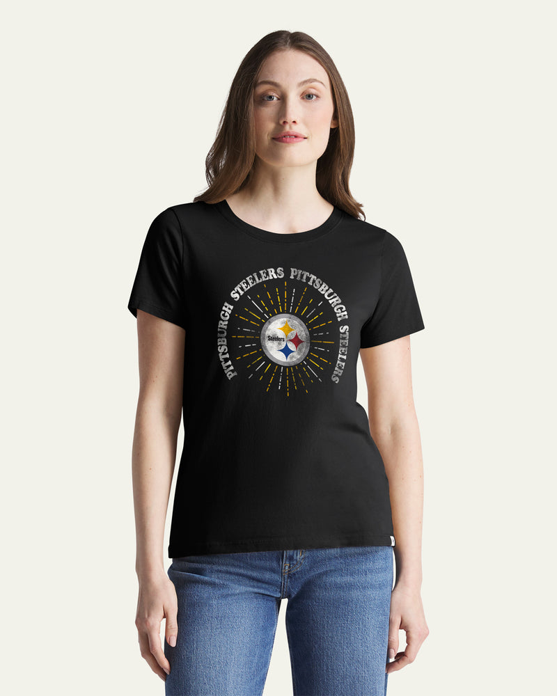PITTSBURGH STEELERS SHINE LINES '47 WOMEN'S EVERYDAY TEE